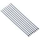 Exhaust Wrap Stainless Steel Locking Ties 200mm (8 Inch) Long Heavy Duty Qty 8