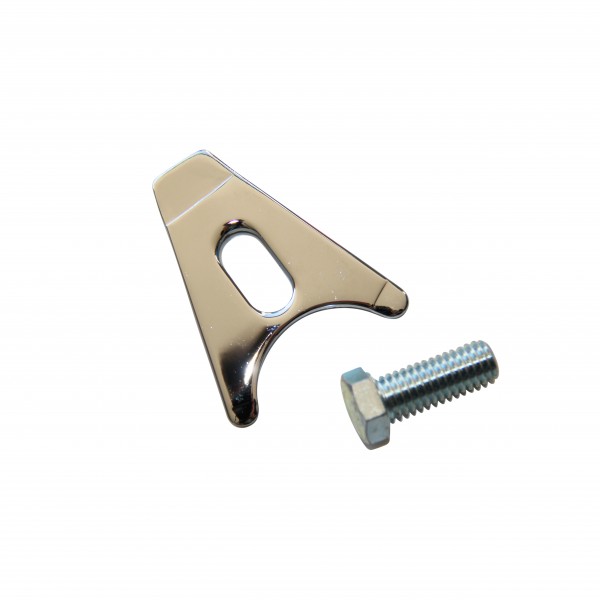 Distributor Hold Down Clamp Chevrolet V8 1963 on Oem Style Chromed with Bolt