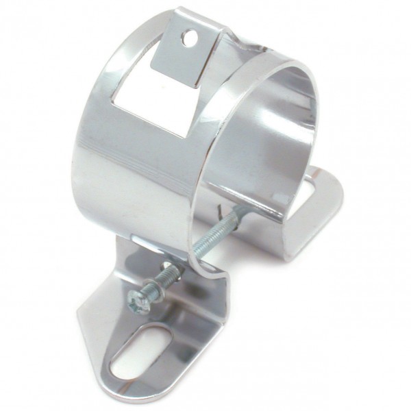 Coil Bracket Chrome Steel Standard Universal Style with hardware
