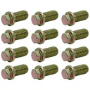 Extractor/Header Bolts 3/8"-16 x 3/4" Long set of 12 Gold Finish