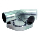 Water Neck Chevrolet Small Big Block 90 Degree Polished Alloy Swivel 360 Degree