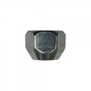Single Tapered Zinc Plated Wheel Nut (Open Ended) " 7/16" UNF Thread, 19mm Hex