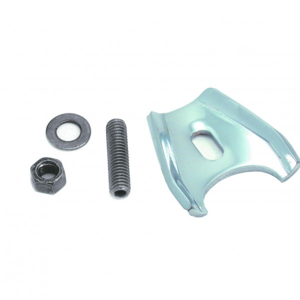 Distributor Hold Down Clamp Chevrolet V8 Competition Style + Bolt Chrome Steel