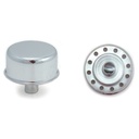 Valve Cover Breather Cap Push In 3/4"(19mm) Neck Pcv size Chromed Steel
