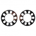 Wheel Spacer Billet Machined 5 Hole-Pair. 5mm thick, 163mm OD, 90mm ID