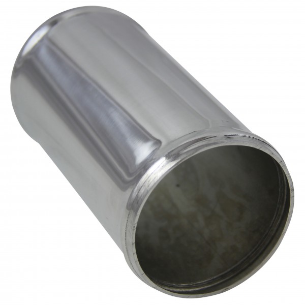 Intake Pipe Intercooler 3" (76mm) OD Straight Polished Alloy Pipe 6" (150mm)