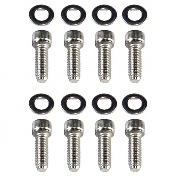 Valve Cover Bolts Holden 6 Chrome Socket Head Long suit Steel Covers-Set