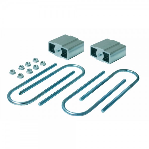 Lowering Block Kit 4" (100mm), 13mm Locating Pins, 75mmx12mm Ubolts - Mazda B2000/B2500/B2600/E1600/E2000, Chrysler Valiant Charger, Ford Courier/Econovan, Mitsubishi Galant, Holden H Series,