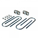 Lowering Block Kit 1" (25mm), 36mm Locating Pins, 75mmx12mm Ubolts - Ford Falcon V8 / Fairlane V8 / Fairmont V8 / LTD V8 / Mustang V8 70mm Axle