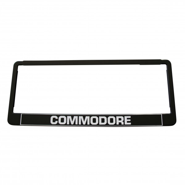 SINGLE Commodore Polymer Number Plate Frame. Suits a 6 Digit Number Plate