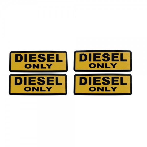Diesel Only' Decal Set - Small
