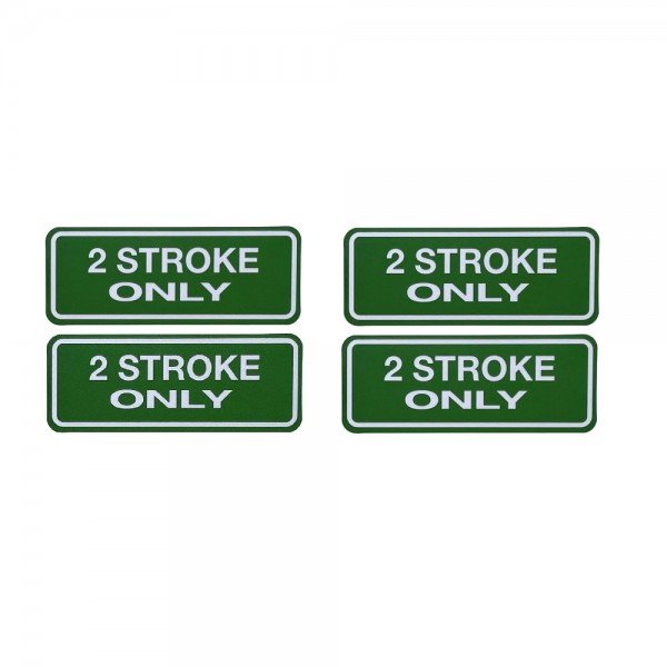 2 Stroke Only' Decal Set - Small