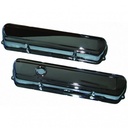 Valve Covers Chrome Holden V8 253-308 OEM Blue/Black Motor baffled-pr