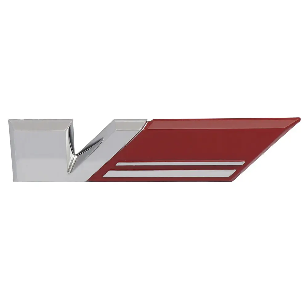 Badge "V" With Red Flag Bootlid VE Sedan