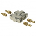 Derale Billet Style Aluminum Fluid Control Thermostat with 3/8" NPT ports