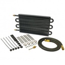 Derale Transmission Cooler Kit6 Pass 14" Copper/Aluminum -6AN