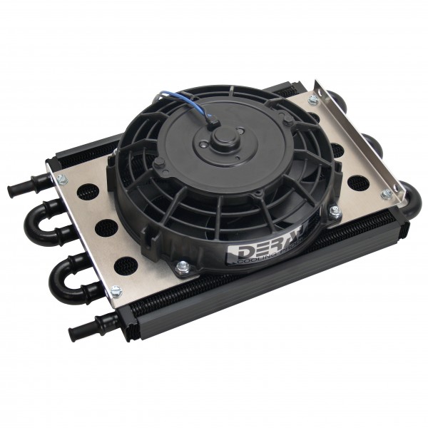 Derale Econo-Cool Fluid Cooler Single 6 Pass 12-3/4"x7-5/8"x5"