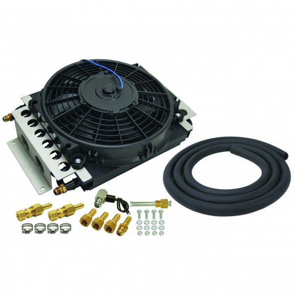 Derale Electra-Cool Transmission Cooler Kit 16 Pass 15-3/4"x11-1/2"x5"