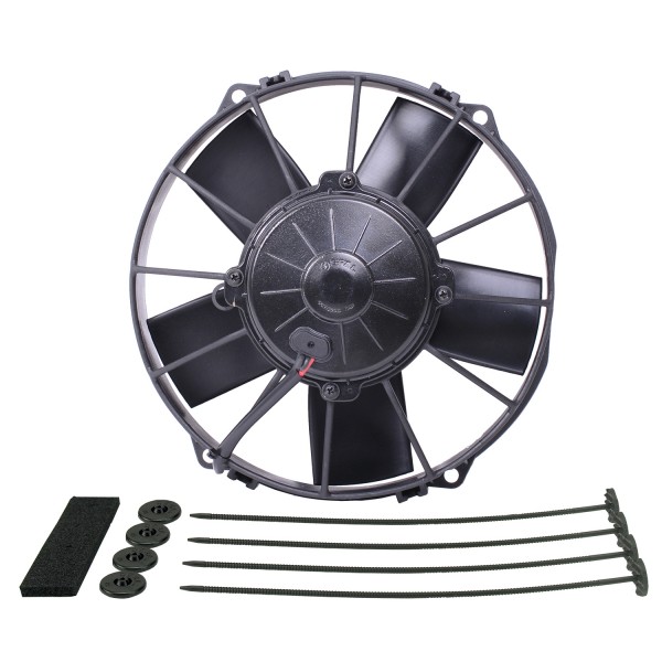 Derale 9" High Output Paddle Blade Fan 755Cfm IP68 Waterproof/Dustproof 19919