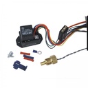 Derale Adjustable Electric Dual Fan Controller Thermostat 150-240F 25amp