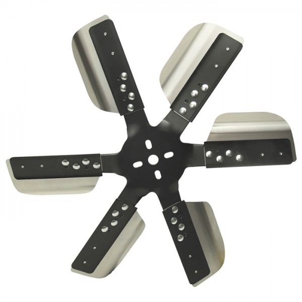 Derale Heavy Duty Stainless Steel Standard Rotation 18 Inch Flex Fan