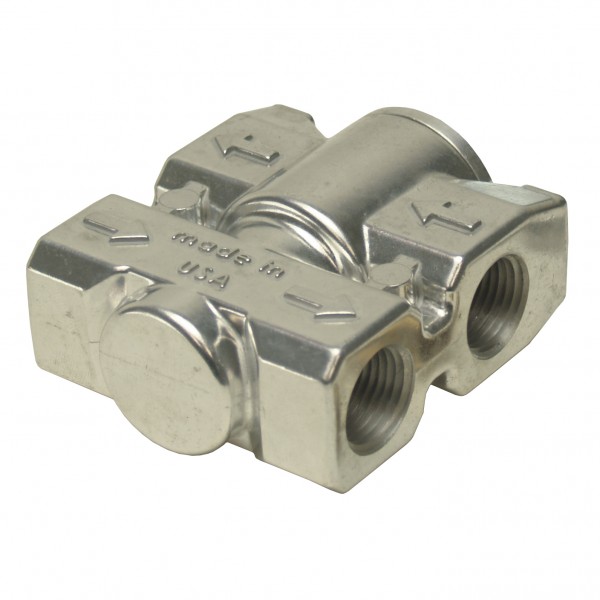 Billet Style Aluminum Fluid Control Thermostat with 3/8" NPT ports Derale