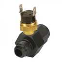 Derale In-Line Fan Control Thermostat Premium 190 Degree -6AN fittings