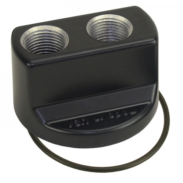 Premium Engine Spin On Adapter with -10AN O-ring Ports, 22x1.5mm Engine Thread