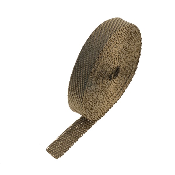 Lava Exhaust Wrap 25mm(1") Wide x 15mt(50ft) Roll 650C Continuous Made in Usa