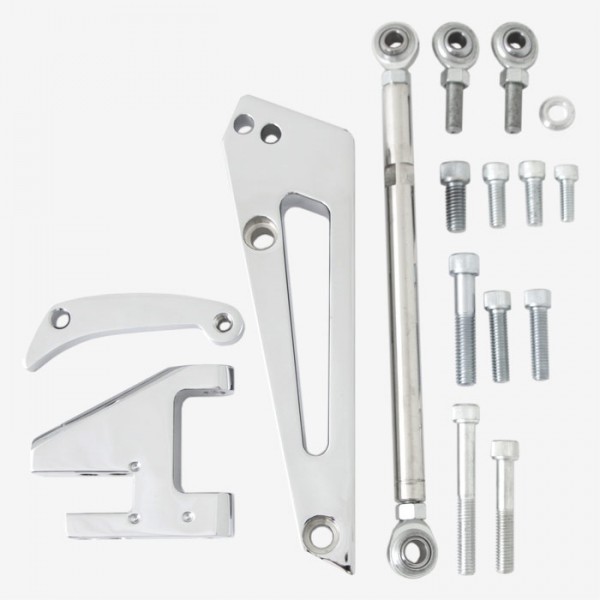 Alternator Bracket Kit Billet Polished Aluminium Chevrolet Big Block Swp