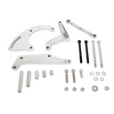 Air Conditioning Bracket Kit Polished Aluminium Chevrolet Sm Block Lwp