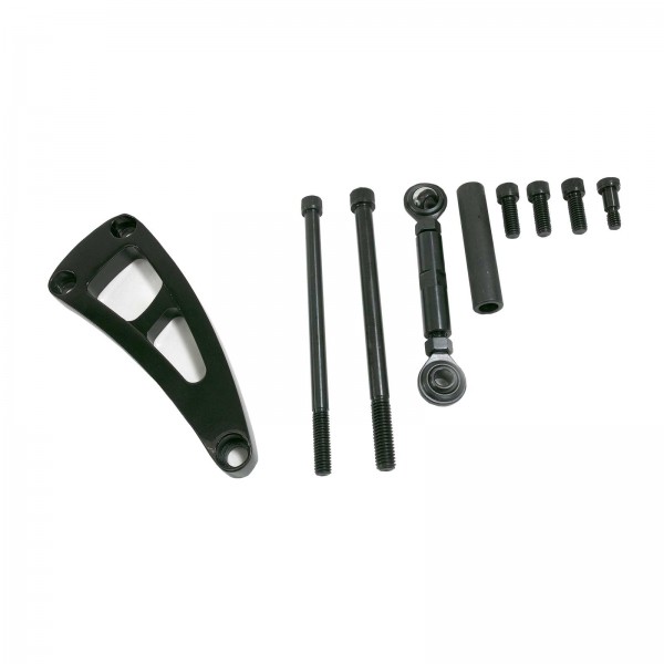 Alternator Bracket Kit Billet Black Aluminium Chevrolet Big Block Lwp
