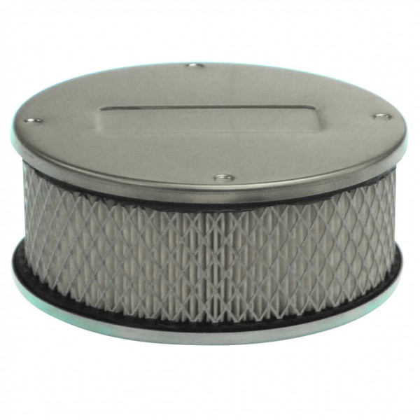 Chrome Air Cleaner 5-1/2" Wide x 55mm Tall SU H2 HS2 1-1/4" Paper Element