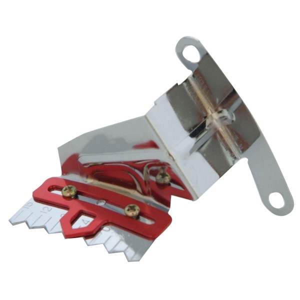 Timing Tab Chevrolet 283 327 350 400 8" Balancers Chrome Adjustable