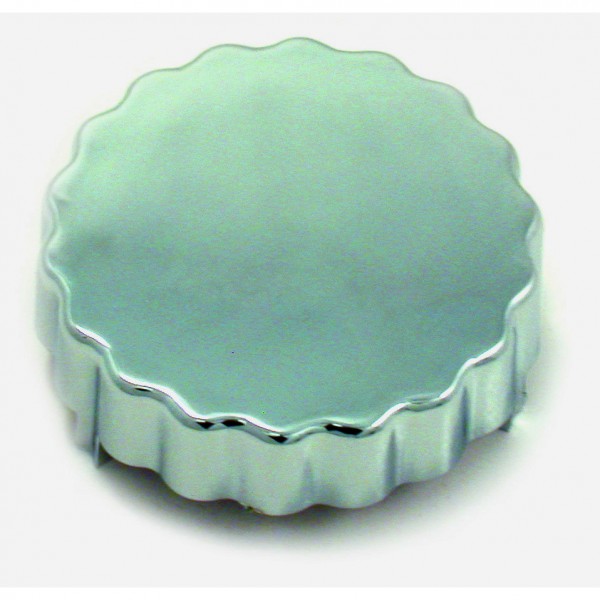 Power Steering Cap Cover Chrome suit GM Chevrolet Style Saginaw Pumps