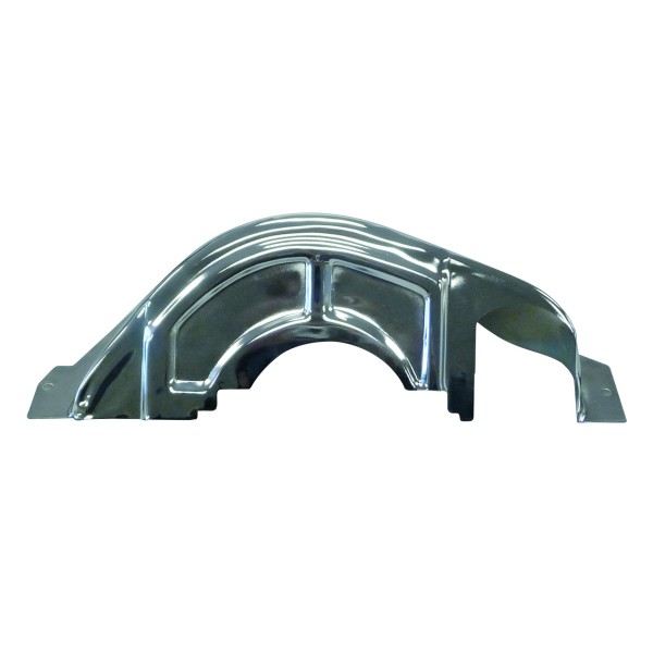 Flywheel (Inspection) Dust Cover Chev SB to GM Turbo 700R4 Chrome
