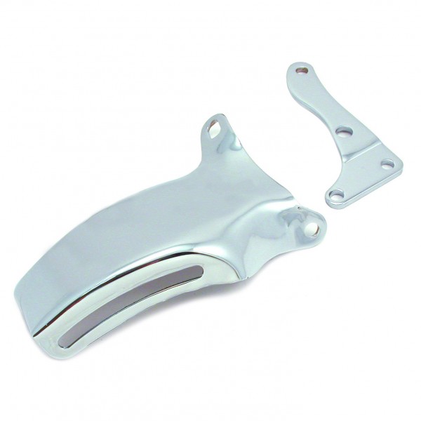 Alternator Bracket Kit Chevrolet Small Block Lwp OEM 1976-86 Chrome Upper