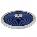 Extraflow Blue Element Chrome Air Filter 14" Top Cotton Pleated