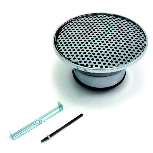Velocity Stack Air Cleaner Chrome Steel Mesh Holley Edelbrock Carburettor