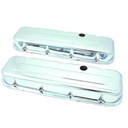Valve Covers Chrome Chevrolet BB 396-502 Low Baffled-pr