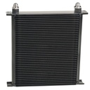 Stack Plate Oil/Transmission Fluid Cooler 40 Row Design Core-8AN Male Outlet