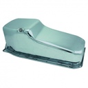 Oil Pan Sump Chevrolet Small Block 1986 up 305-350 Chrome Plated 1pce Rear Main