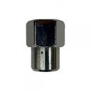 Single Short Flat Open Ended Mag Nut (Convo Pro) - 1/2" UNF Thread, 21mm Hex