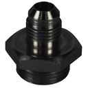 Aluminum Cooler/Adapter Fitting -6AN x -10AN(7/8"-14) O-ring Derale