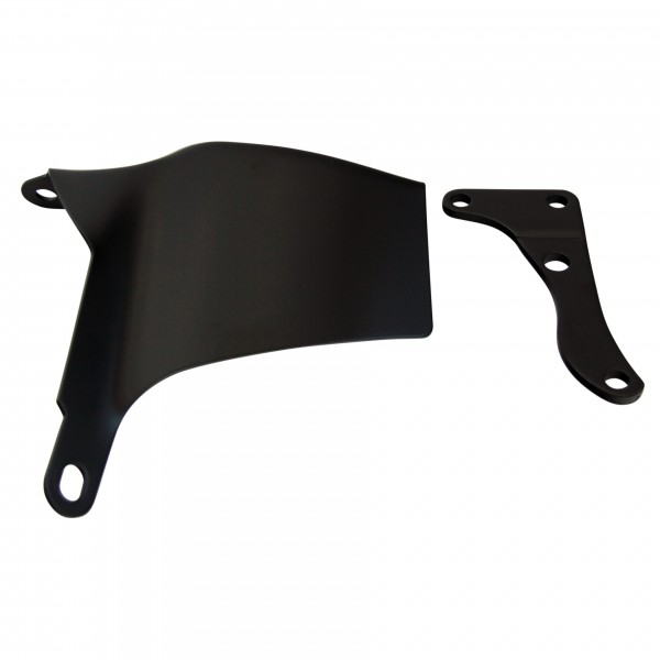 Alternator Bracket Kit Chevrolet Small Block Lwp OEM 1969-75 Black Upper