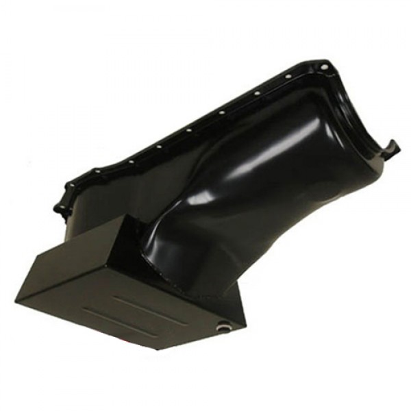 Oil Pan Ford Cleveland 302-351 1970-82 Extra Capacity Front Sump Black