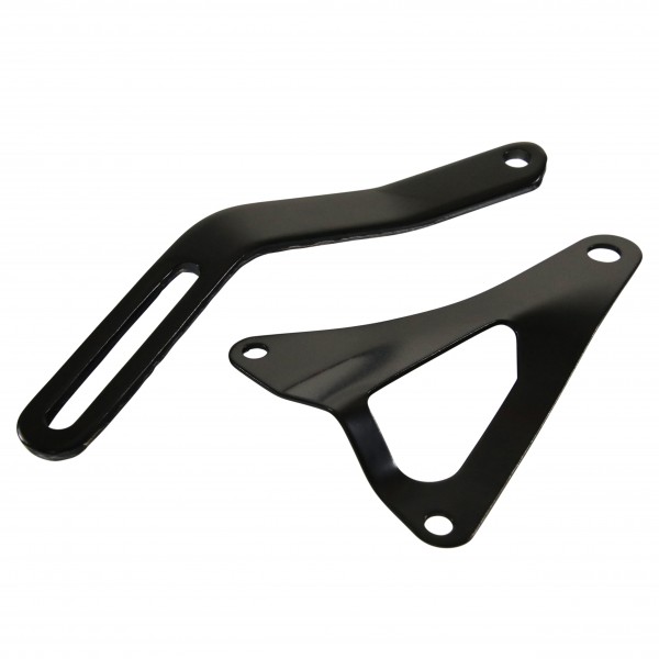 Alternator Top + Bottom Bracket Ford 289-302 Windsor V8 Black