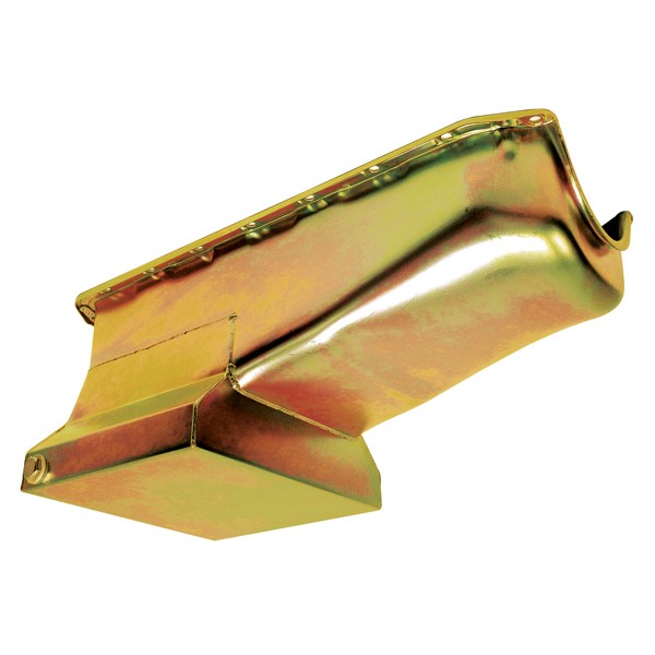 Oil Pan Sump Chevrolet Small Block 283-350-400 Extra Capacity Street Strip Zinc