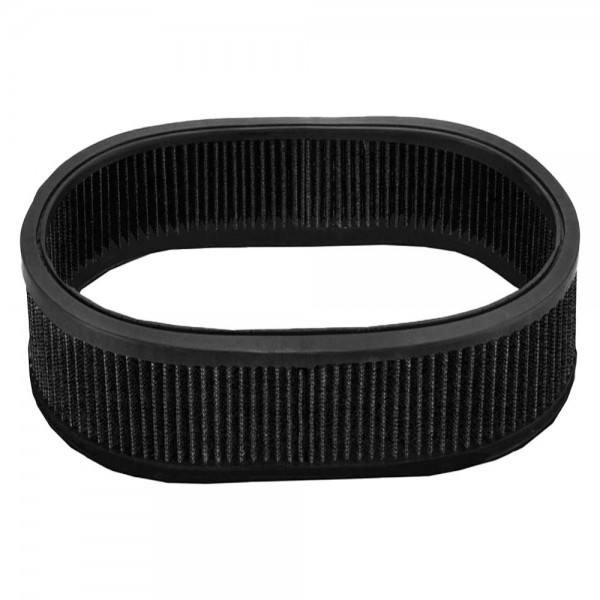 Air Filter Element Black 15"Inch Long 4"Inch Tall Oval High Performance Cotton