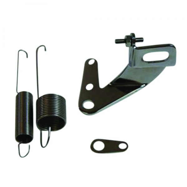 Throttle Cable Bracket Stainless Steel with Dual Springs Chev Ford Holden